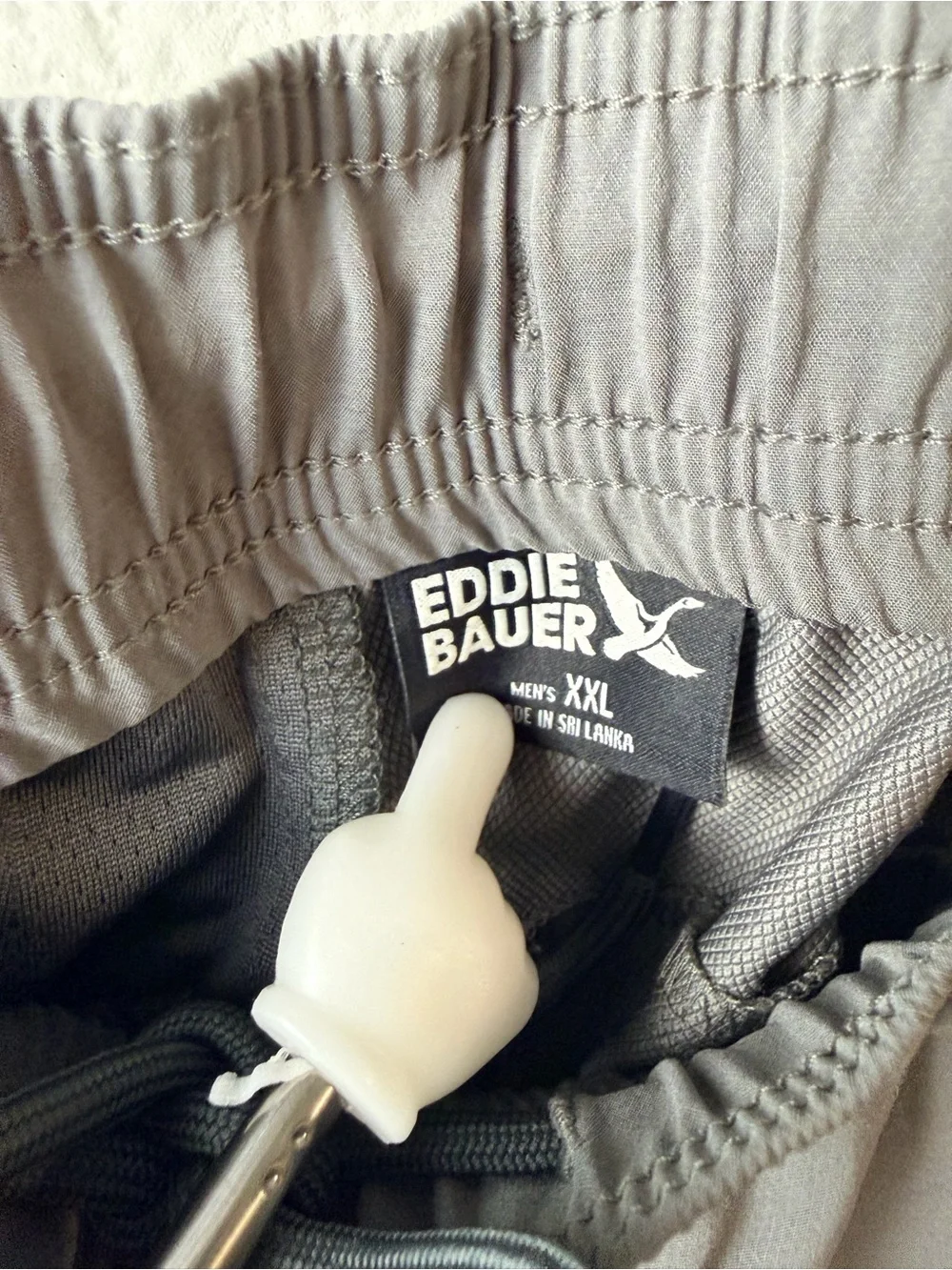 Eddie Bauer color gray tags